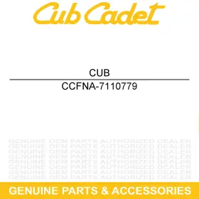Fna-7110779 Cub Cadet Dash Board Panel With Label Pw3024