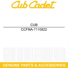 Fna-7110822 Cub Cadet Dash Board Panel With Label Pw3024h