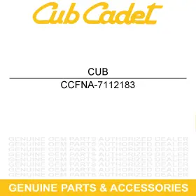Fna-7112183 Cub Cadet Dashboard Panel With Label Cc 3600 Cc3600