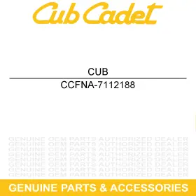 Fna-7112188 Cub Cadet Dashboard Panel With Label Cc 3024h Cc3024h