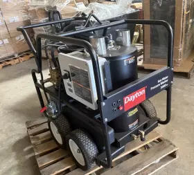 Gh-3003-sd10 Dayton 56jv47 Electric Pressure Washer Cart 230 V 3ph 3 000 Psi Gpm 6 Hp
