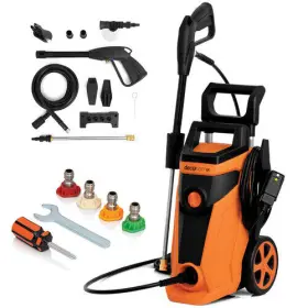 Pwsh100 Deco Home - 1800w Electric Pressure Washer With Auto Stop Water Gun 4 Spray Typ