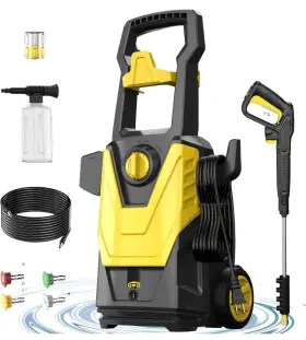 Decoktool 717020394667 Electric Pressure Washer - 1400 Psi 2.8 Gpm Power With 35ft Powe