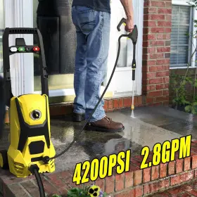 Decoktool 717373067942 Electric Pressure Washer 4200psi Max 2.8 Gpm Power With 20f #2