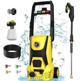 Decoktool 717373074605 Electric Pressure Washer 1100psi Max Power With 20ft Hose 35ft Cord