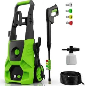 G1561-grn Decoktool Electric Pressure Washer - 4500 Psi 2.8 Gpm High Power Powered