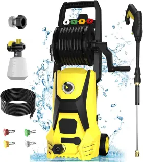 Hu01 Decoktool Electric Pressure Washer 4200psi Max 2.8 Gpm Power With 20ft Hose 35ft