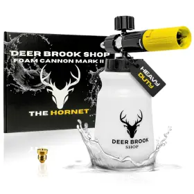 Dbs2070 Deer Brook Shop Hornet Foam Cannon For Pressure Washer - Adjustable Soap Sprayer With Additio