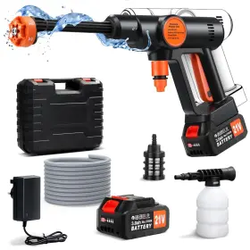 Rb-005 Denqir Electric Pressure Washer 652 Psi Cordless Battery Powered 21