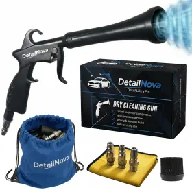 Dn-0001 Detailnova Air Blow Gun For Car Detailing - Durable Tornado Black