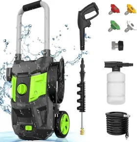 G1509-grv4 Dgivovo - 1500 Psi/1.5 Gpm Electric Pressure Washer