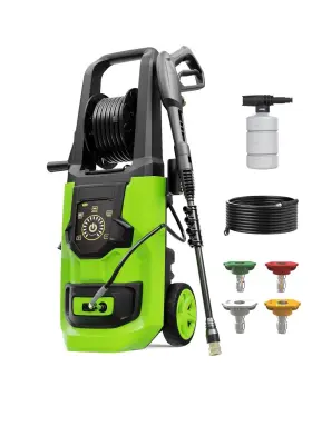 G1514-gr1 Dgivovo Pressure Washer 5000psi 3.2gpm Adjustable Touch Screen Electric New In Box