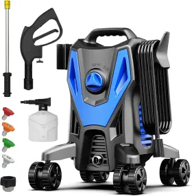 G1541-bl Dgivovo Electric Pressure Washer 4200psi 2.8gpm Foam Cannon 4 Nozzle Tips 20ft Hose