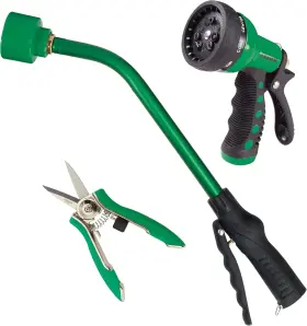50034 Dramm Watering And Tool Set In Green Includes 16-inch 16 Inch Wand
