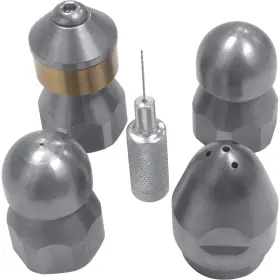 3425223 Dte Universal Sewer Jetting Nozzle Kit 4-pc. 3/8 Inch