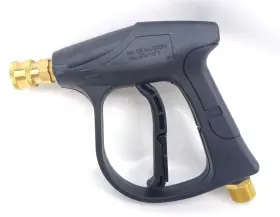 Dus-220 Dusichin Short Pressure Washer Gun 3000 Psi M22 Inlet 5 1/4 Inch Quick Connect Nozzles