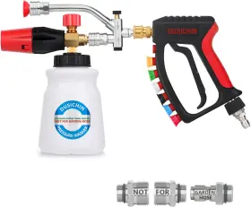 Dus2913 Dusichin Pressure Washer Gun Swivel Joint 4000 Psi Snow Foam Cannon Dual-ended S