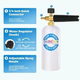 Sfl-001 Dusichin Foam Cannon Snow Lance Pressure Washer Jet Wash Quick R #3