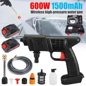 Dxcam 980595859132 Portable Cordless Electric High Pressure Water Spray Gun Car Washer Cleaner Us