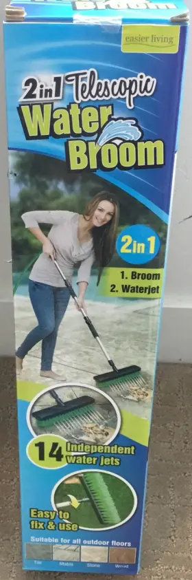 Ka7113 Easier Living 2 In 1 Telescopic Water Broom