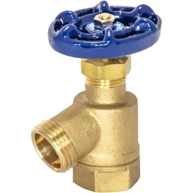 Eastman 091712202530 Bent Nose Garden Hose Valve 3/4 Inch Fip X Mht Brass Plumb