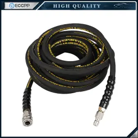 E18010cp214s Eccpp 4000psi Pressure Washer Hose Hot/cold Water 1/4 Inch Kink Wear With 3/8 Quick