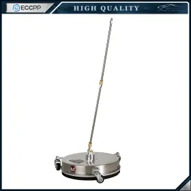E18018cp519s Eccpp 15 Inch Pressure Washer Surface Cleaner With 3 Wheels 4000 Psi 2 Extension Wands