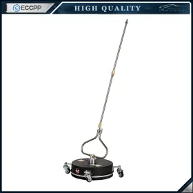 E18022cp524s Eccpp 13.7 Inch Pressure Washer Surface Cleaner Stainless Steel 4000 Psi With Wheels