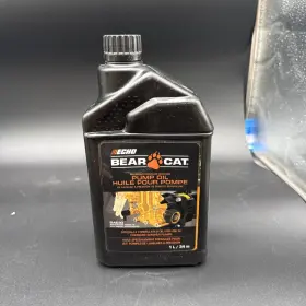 Echo 777897293029 Bear Cat Pressure Washer Premium Pump Oil - 1 Liter Black