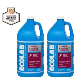 Ecolab 445014467471 1 Gal. Concrete And Driveway Degreaser Concentrate Pressure Wash Dissolves Greas