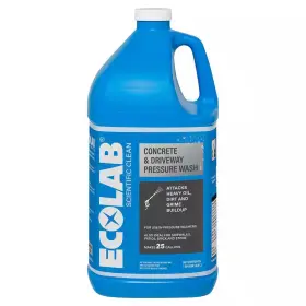Ecolab 445038558513 1 Gal. Outdoor Concrete And Driveway Pressure Wash Construction Grade Concentrat