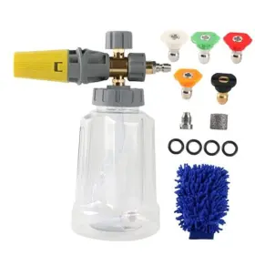 Rxz032 Edaick Foam Cannon For Pressure Washer Snow Lance Blaster With 1/4ftft Quick