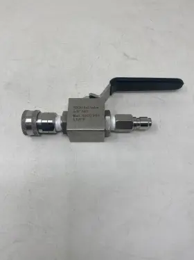 Edou 742089937364 Direct Ball Valve For High Pressure Washer Hose 3/8 Inch Male Plug And