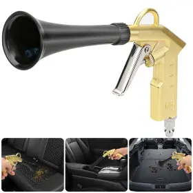 Eeekitonline 655887902796 Heavy Duty Car Interior Cleaning Gun With 360 Rotating Nozzle 1/4 Inch Npt Connector