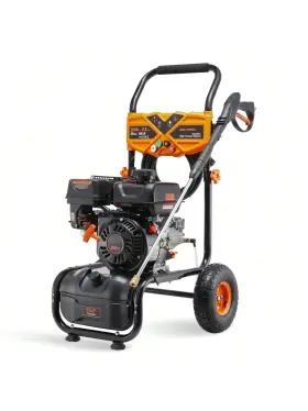 Efurden 629722798523 3500psi 2.3gpm Gas Pressure Washer With 209cc Engine 25 Ft Hose Orange