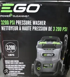 Hpw3200 Ego Power 3200 Psi Cordless Pressure Washer Tool Only No Batteries Charger