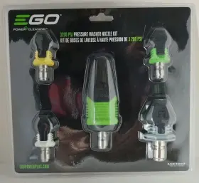 Ank3200 Ego Power Pressure Washer Nozzle Kit Max 4500psi Use With 3200psi