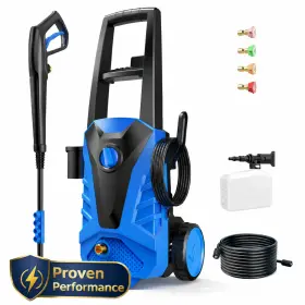 A11011021 Electric Pressure Washer 2100 Psi 2.0 Gpm With Foam Cannon And 5 Nozzles