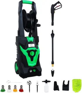 Elcg-pw2000 Elevon Electric High Pressure Washer Detailers Package 2030 Psi 1.8 Gpm 1800w