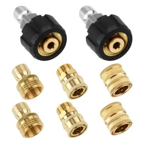Ennsoo 722831827648 Pressure Washer Quick Connect Kit Adapter Set Disconnect Wit