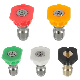 Eplzon 791162828280 Pressure Washer Multiple Degrees Nozzles Tips Set With 1/4 Inch Quick Connect