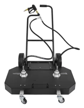 Erie Tools 819891027009 36 Inch Aluminum Flat Surface Cleaner For Hot Cold Water Pressure Washer 4000 Psi #2