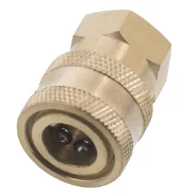 Md-250-sbrf-080 Erie Tools 80 1/4 Inch Fpt Female Brass Socket Quick Connect Coupler Pressure Washer Nozzle Md-250-sbrf-080 Erie Tools 80 1/4 Inch Fpt Female Brass Socket Quick Connect Coupler Pressure Washer Nozzle