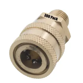 Md-250-sbrm-300 Erie Tools 300 1/4 Inch Mpt Male Brass Socket Quick Connect Coupler Pressure Washer Nozzle