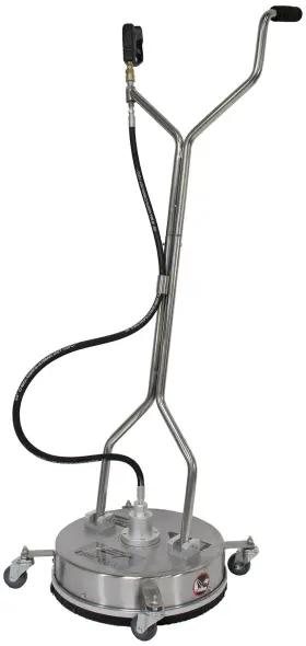 Om-ssc-ww-18 Erie Tools 18 Inch Stainless Steel Pressure Washer Flat Surface Cleaner With Wheels