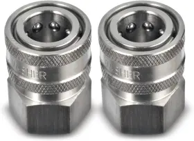 Ewssqc38f Essential Washer 3/8 Quick Connect Fittings By - Set Of 2 Inch Female Stai