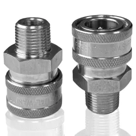 Ewssqc38m Essential Washer Stainless Steel Inch Quick Connect Male Npt Pressure Fit