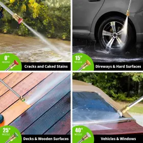 Eueiriup 602835655716 Electric Pressure Washer 4000 Psi 3.2 Gpm Power Touch Screen Adjustabl #2