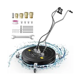 Ep003-bk24 Eveage 24 Inch Pressure Washer Surface Cleaner Ep003 Dual Handle Stainless Steel