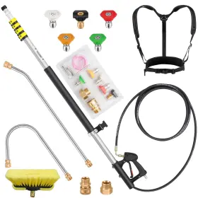 6pwt4002ef24l Extrafein 24 Ft Telescoping Pressure Washer Wand Extension Hot Water Supported Power W